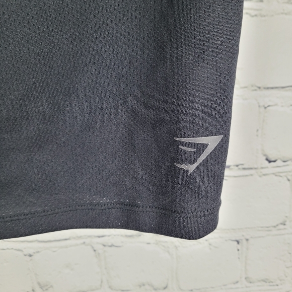 GYMSHARK | cap sleeve crop crewneck workout gym top - Picture 2 of 5